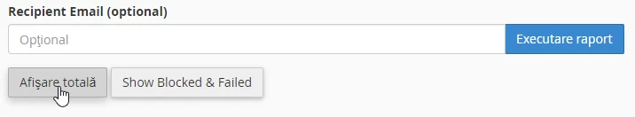 Visualizzazione totale destinatario Email