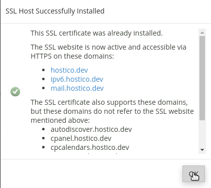 Certificat SSL